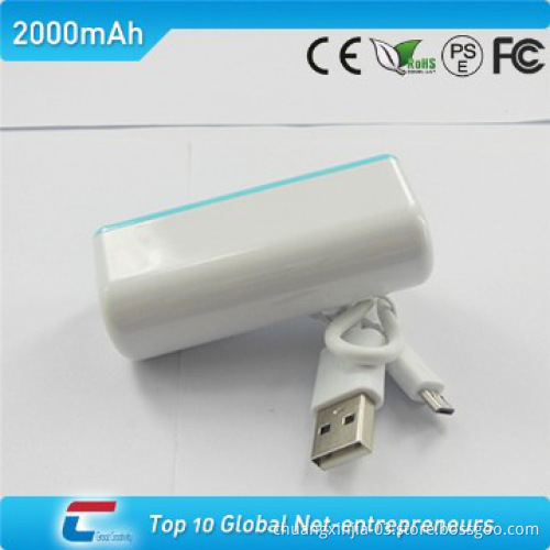 2200 mobile charger with indicated lights and rohs certification